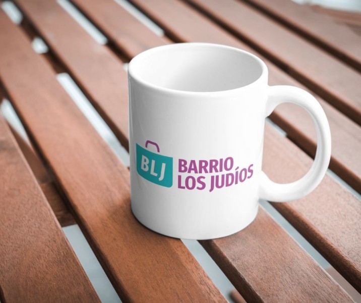 Taza con logos personalizados