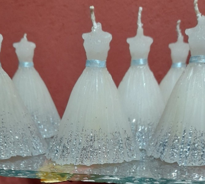 Velas vestidos