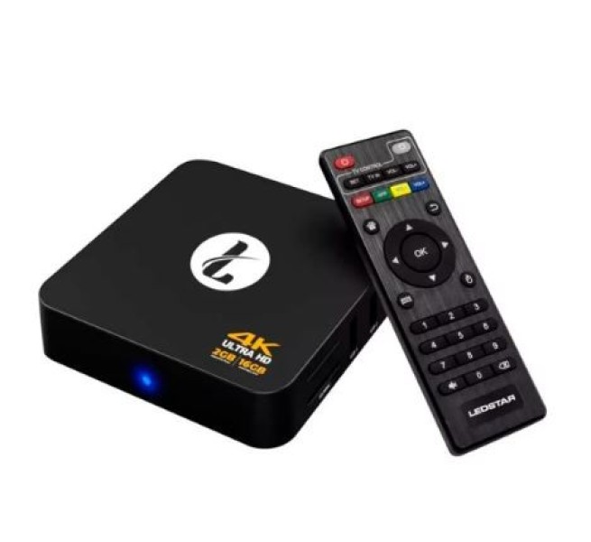 Smart Tv Box 4k Uhd Quad Core 16gb 2gb Android 9.0 $1299