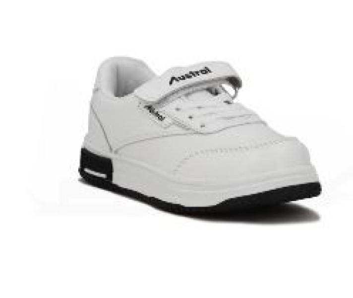 Austral Casual Deportivo Niños C/cordones-baby - Blanco-negro