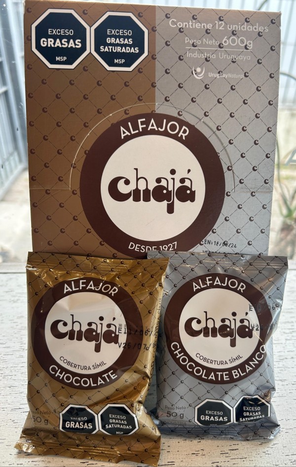 Caja de Alfajores Chajá (12 unidades)