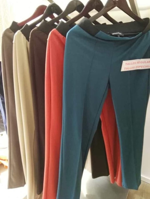 Calza Pantalon Punto Roma del S al 4XL